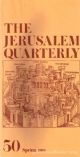 41464 The Jerusalem Quarterly ; Number Fifty, Spring 1989